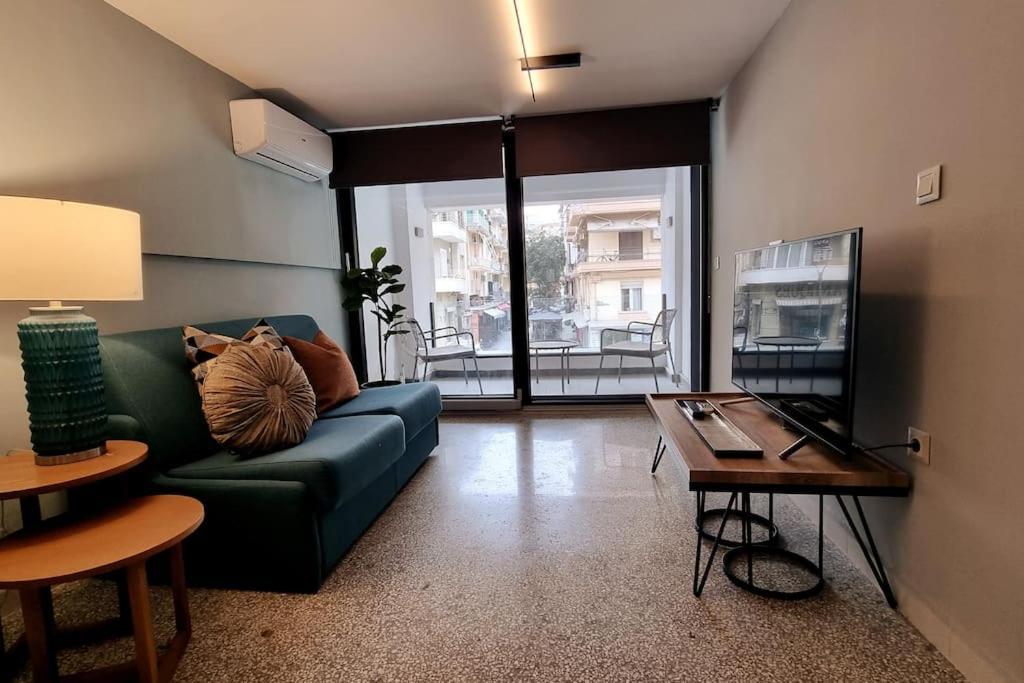 Μπροστά Στη Πλατεία Ναυαρίνου/Τσιμισκη Διαμέρισμα Thessaloniki Exterior photo